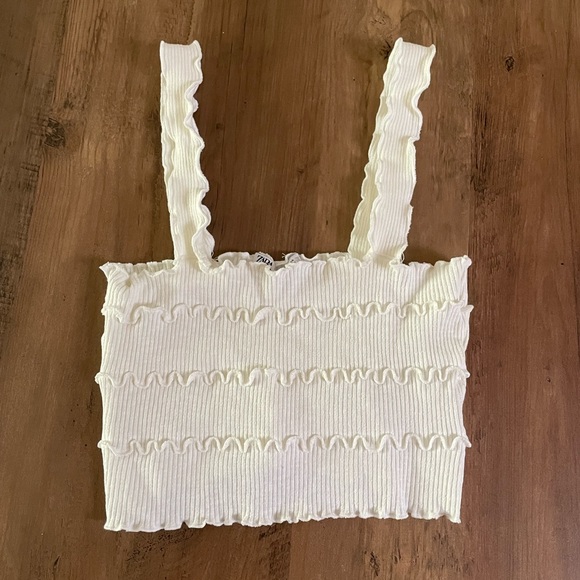 Zara Ruched Tank top - Picture 2 of 5